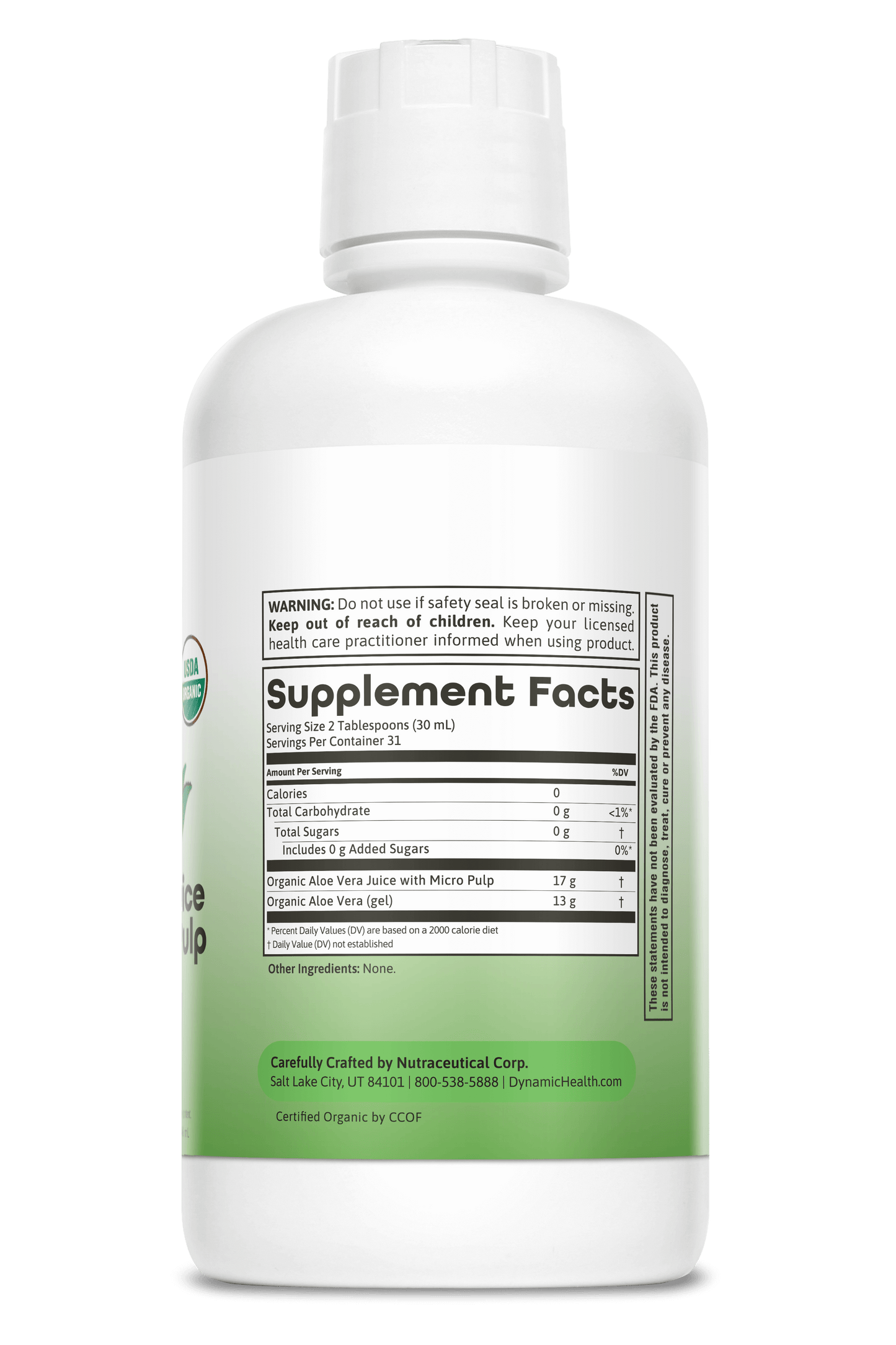 Aloe Vera Juice W Micro Pulp