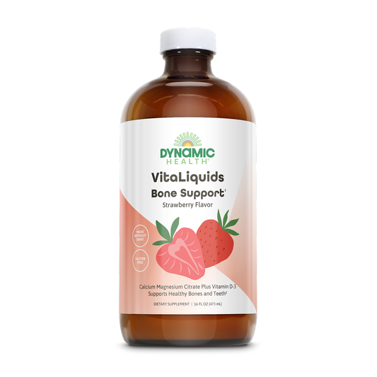 VitaLiquids Bone Support – Strawberry Flavor