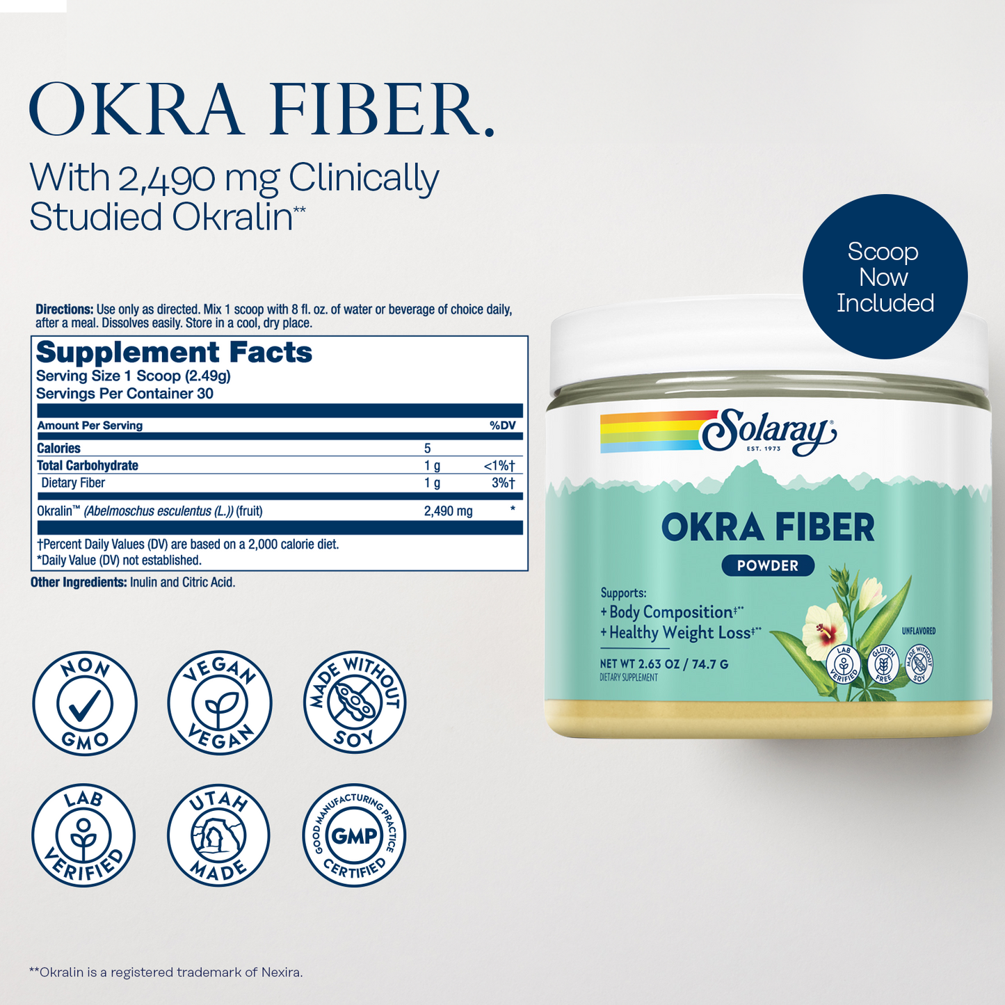 Okra Fiber