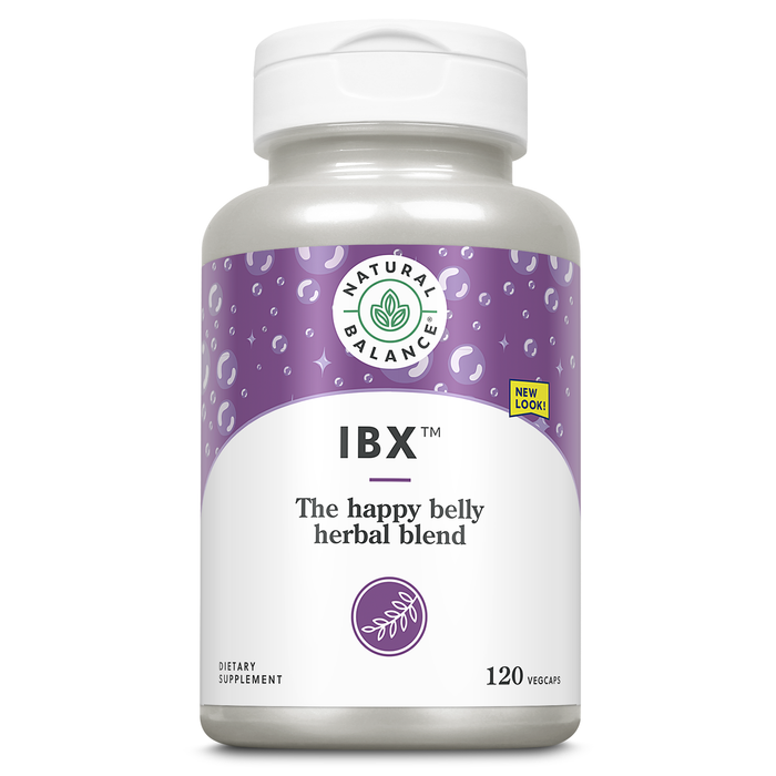 Natural Balance IBX Soothing Bowel Formula | Supports Digestive Health | 120 Veggie Caps