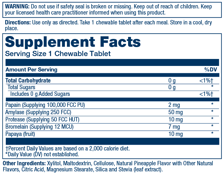 Papaya Enzyme - 180ct