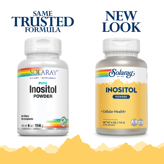 Solaray Pure Inositol Powder | May Help Support Healthy Brain, Cardiovascular, Nervous System Function and Mood | Non-GMO, Vegan