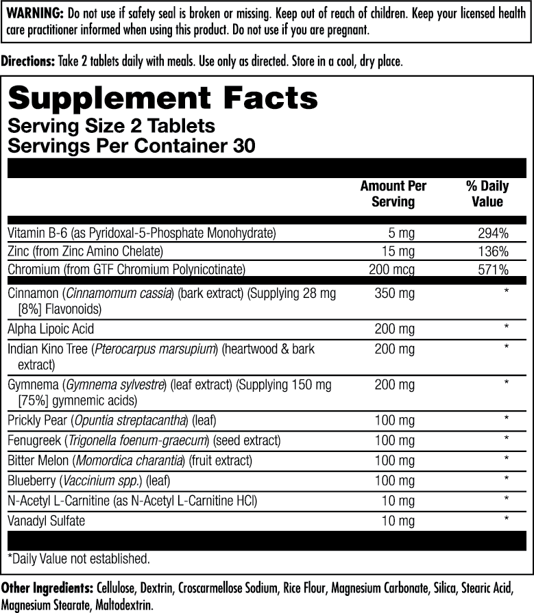 Blood Sugar Defense™ Clinical Lifestyles™ Tablets – The Healthway Store