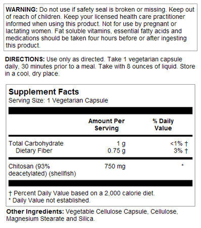 Chitosan VegCaps 750 mg