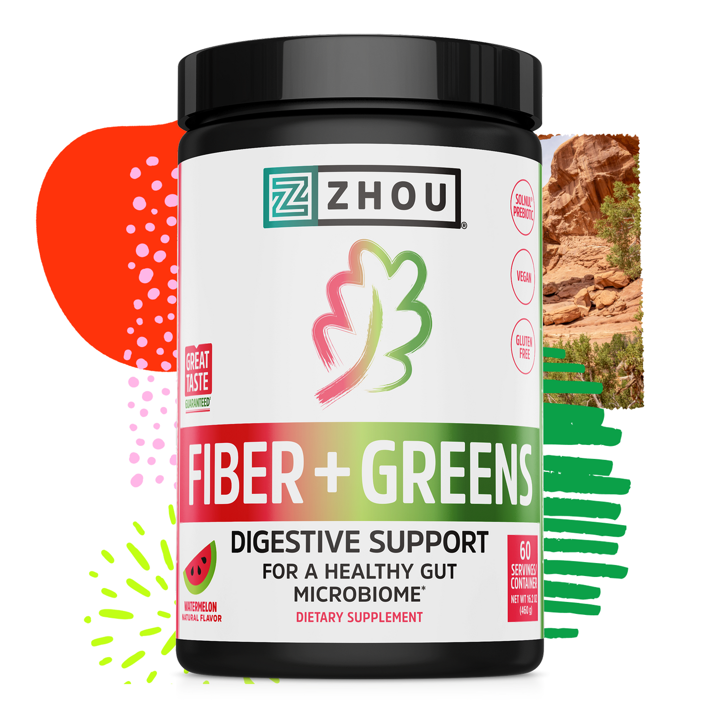 Fiber + Greens