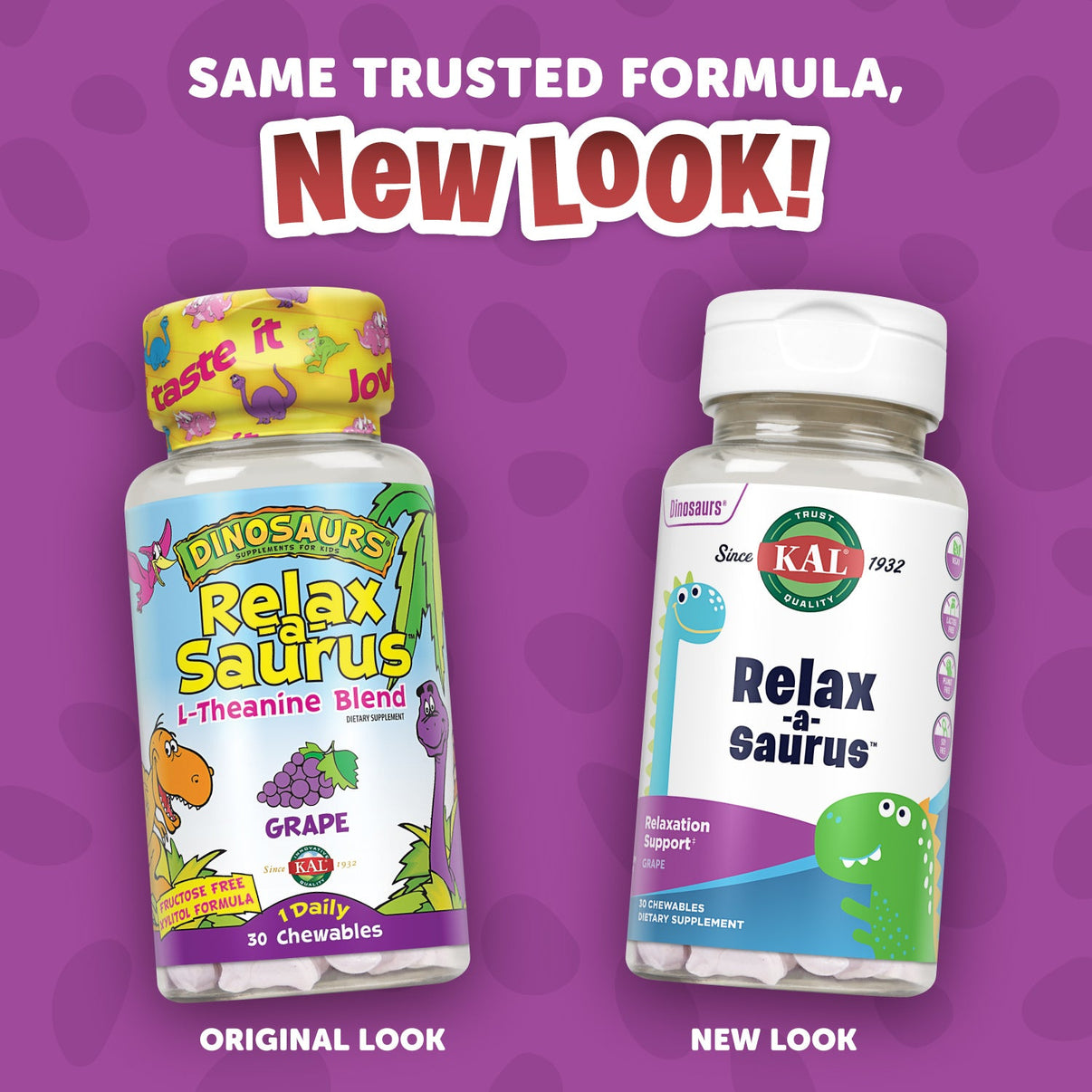 Relax-a-Saurus™ Kids Chewables – The Healthway Store