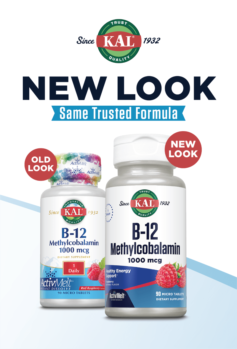 B-12 Methylcobalamin 1000 mcg ActivMelt® Instant Dissolve Tablets Raspberry