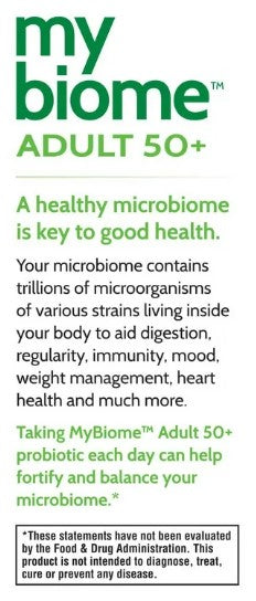 MyBiome Adult 50+ Probiotic | 24 Strain