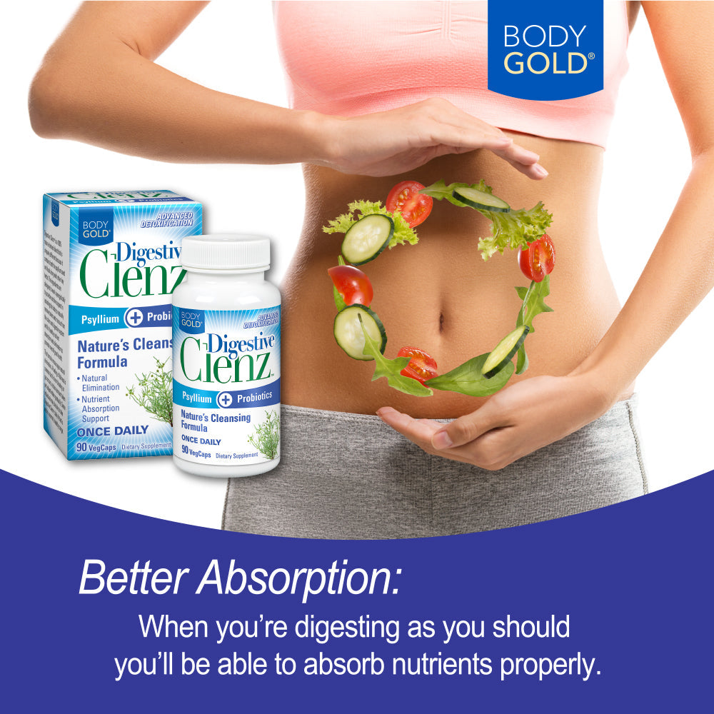 Clenz Tissue Digestive Clenz Psyllium & Probiotics – The Healthway Store