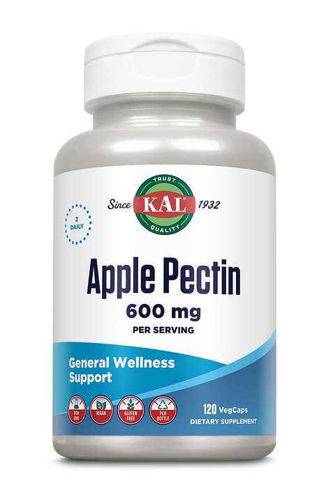 KAL Apple Pectin 600mg | 120ct