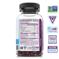 Gut Guru gut health supplement gummy from Zhou Nutrition. Non-GMO project verified, vegan, lab verified, made in Canada with global ingredients, gluten free.