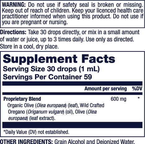 Oregano Oil & Olive Leaf Extract | Herbal Support