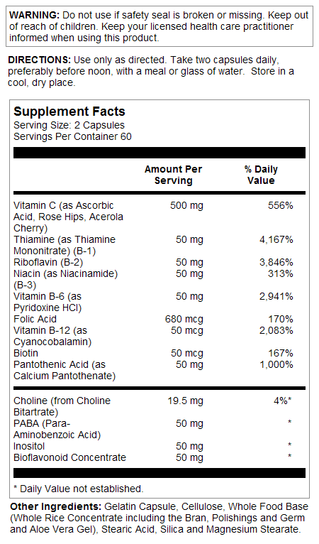Vitamin B-Stress AM, Timed-Release