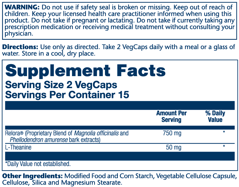 Total Calm, Mood Support