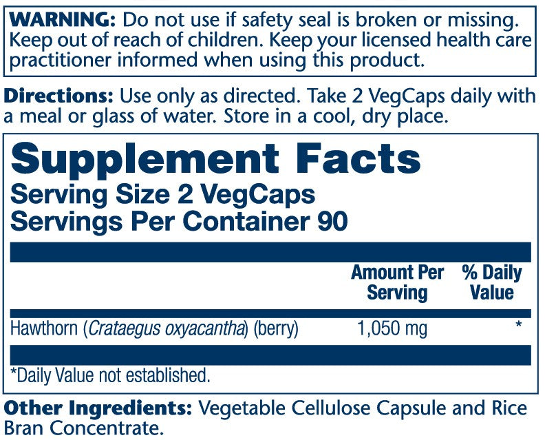 Hawthorn Berry 1050mg