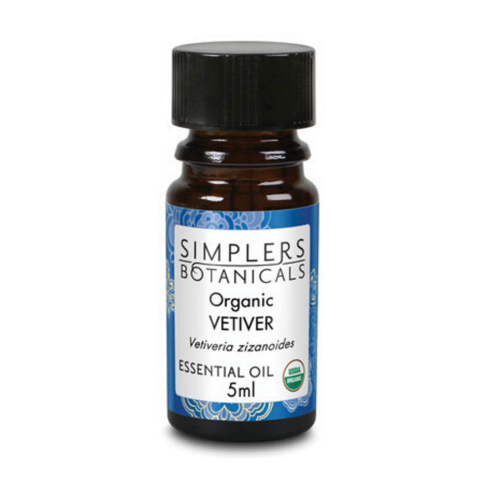 Simplers Botanicals Vetiver Oil Organic (Btl-Glass) | 5ml