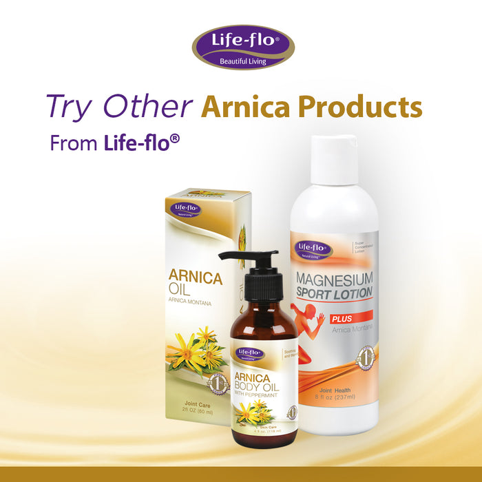 Life-flo Arnica Spray | 10% Pure Arnica Montana Extract | Soothes, Refreshes Muscles, Joints | With Sangre de Grado, 8oz