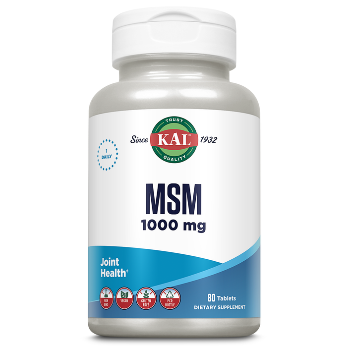 KAL MSM 1000mg | 80ct