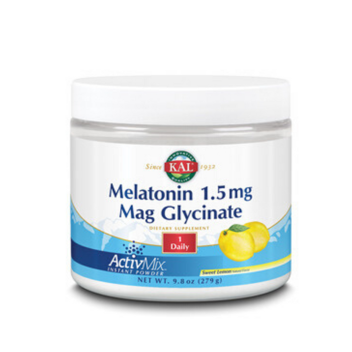 KAL Melatonin Mag Glycinate ActivMix 1.5mg | 9.8oz