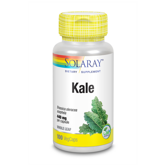 Solaray Kale Leaf 440 mg | 100 VegCaps