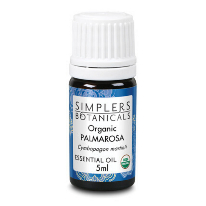 Simplers Botanicals Palmarosa Oil Organic (Btl-Glass) | 5ml