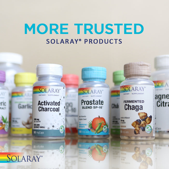 Solaray Eleuthero | Adaptogen for Healthy Stress, Stamina & Mental Alertness Support | Non-GMO, Vegan | 100ct, 50 Serv.