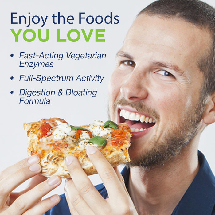 Natural Balance Fast Food Enzymes | Digestive Enzyme Supplement | Fast Acting Digestion & Bloating Formula