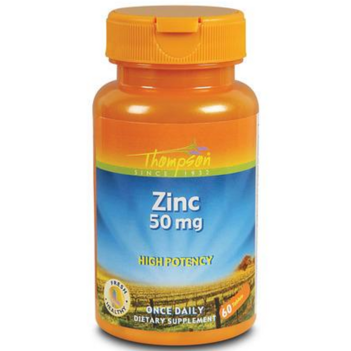 Thompson Zinc, Tablet (Btl-Plastic) 50mg | 60ct