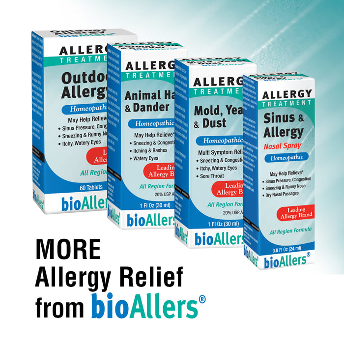 NaturalCare by bioAllers Animal Hair and Dander Allergy Treatment | Homeopathic Formula May Help Relieve Sneezing, Congestion, Itching, Rashes & Watery Eyes | 1 Fl Oz (Animal Hair & Dander)