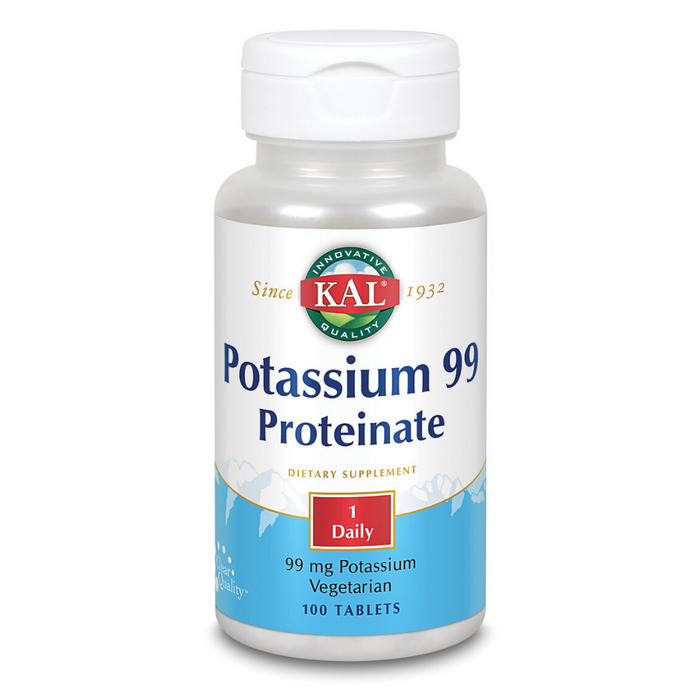 KAL Potassium 99 Proteinate 99mg | 100ct