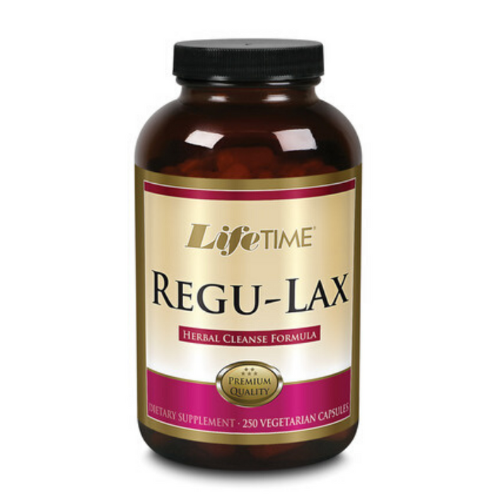 LIFETIME Regu-Lax, Veg Cap (Btl-Glass) | 250ct