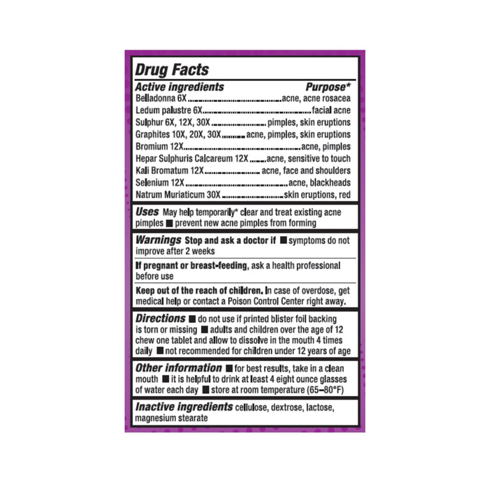 Natra-Bio Acne Relief | 60 CT