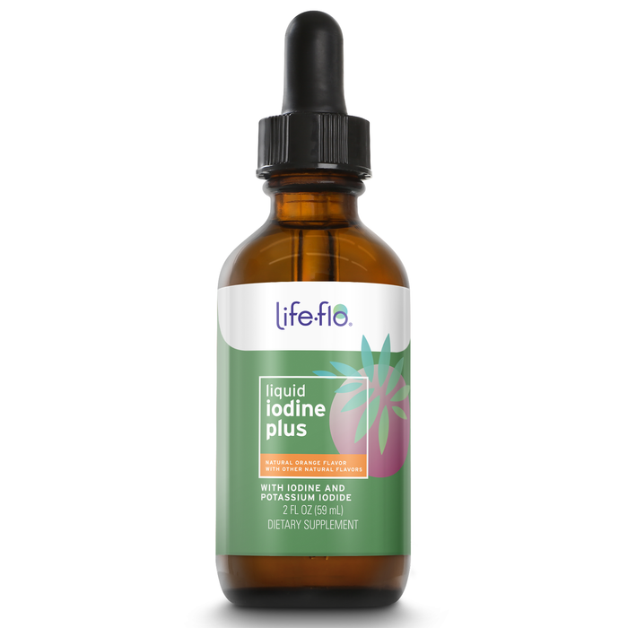 Life-flo Liquid Iodine Plus 150 mcg, Iodine Supplement for Thyroid Support,* Healthy Energy & Metabolism Formula* with Iodine & Potassium Iodide