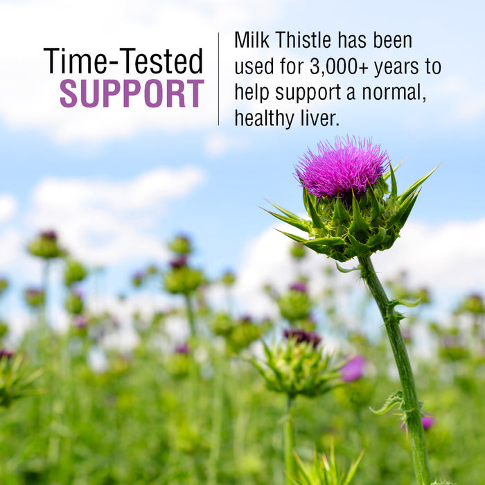 Solaray Milk Thistle Seed Extract One Daily 350mg | Antioxidant Intended to Help Support a Normal, Healthy Liver |