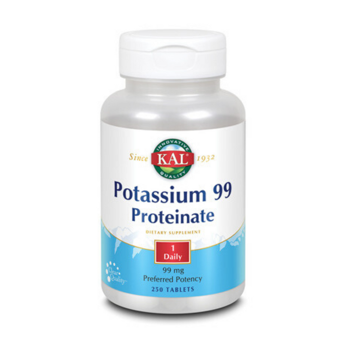 KAL Potassium 99 Proteinate 99mg | 250ct