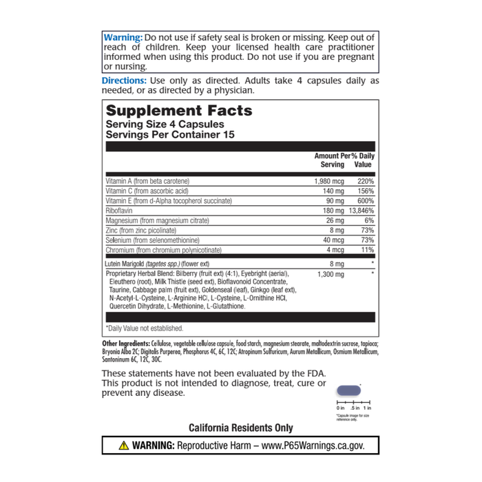 NaturalCare Ocu-Care+ 60ct