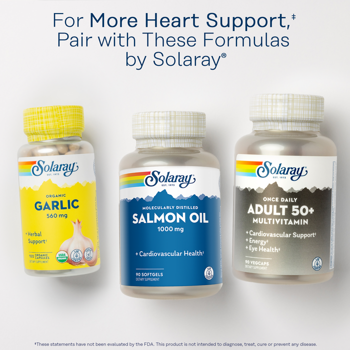 Solaray Salmon Oil - Molecularly Distilled Fish Oil Supplements - Omega 3 Fish Oil - Cardiovascular Support - Lab Verified, 60-Day Guarantee - 90 Servings, 90 Softgels