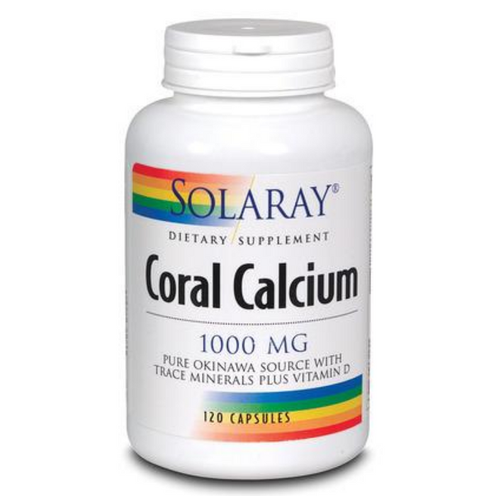 Solaray Coral Calcium, Capsule (Btl-Plastic) 250mg | 120ct