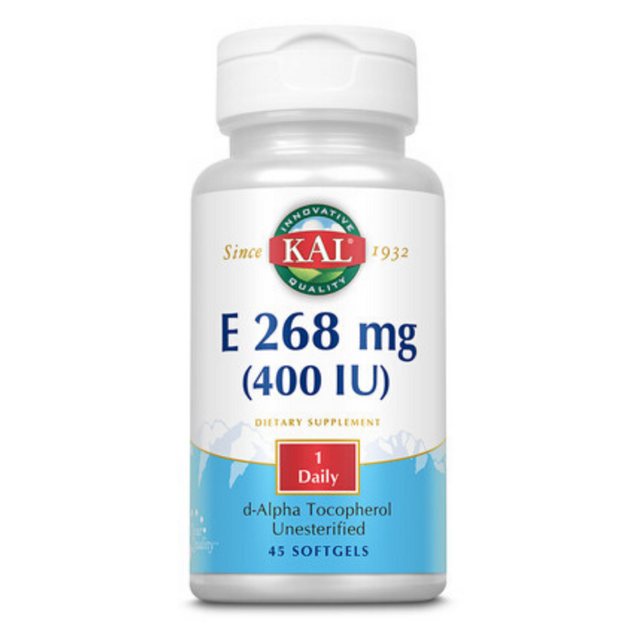 KAL E-400 d-Alpha Tocopherol 400iu | 45ct