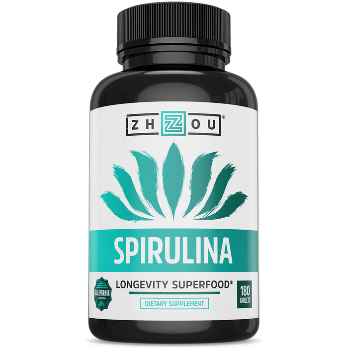 Spirulina : 33: Tab, (Btl-Plastic) 180ct