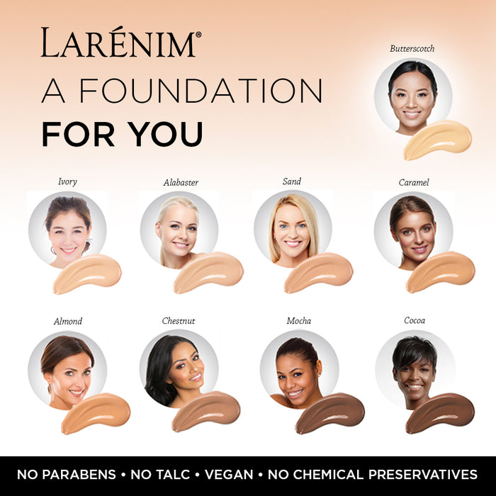 Larenim Sand Liquid Foundation, 1 fl oz