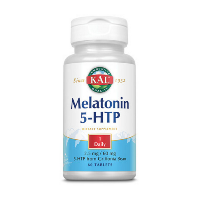 KAL Melatonin 5-HTP 2.5mg | 60ct