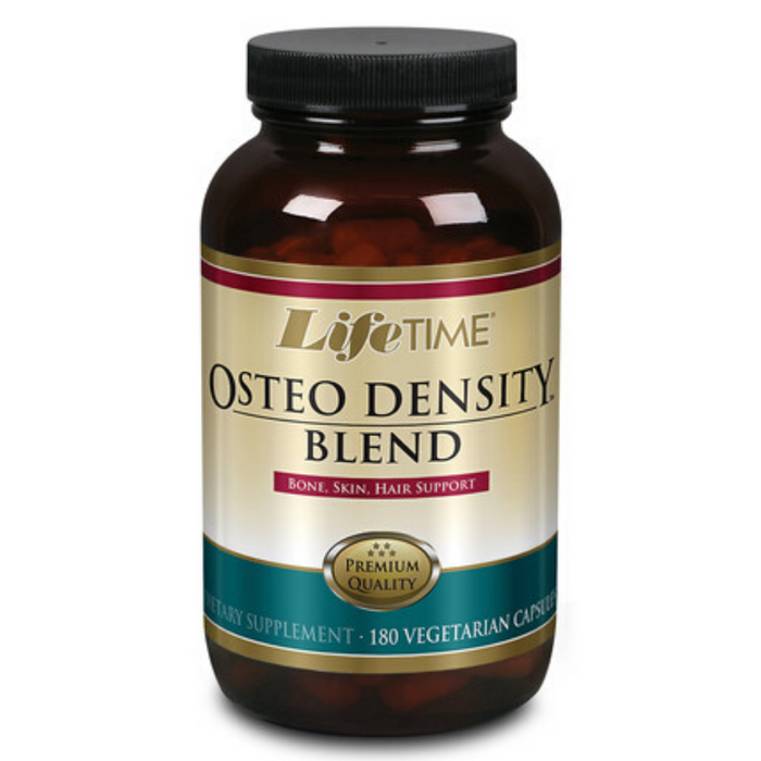 LIFETIME Osteo Density, Veg Cap (Btl-Glass) | 180ct