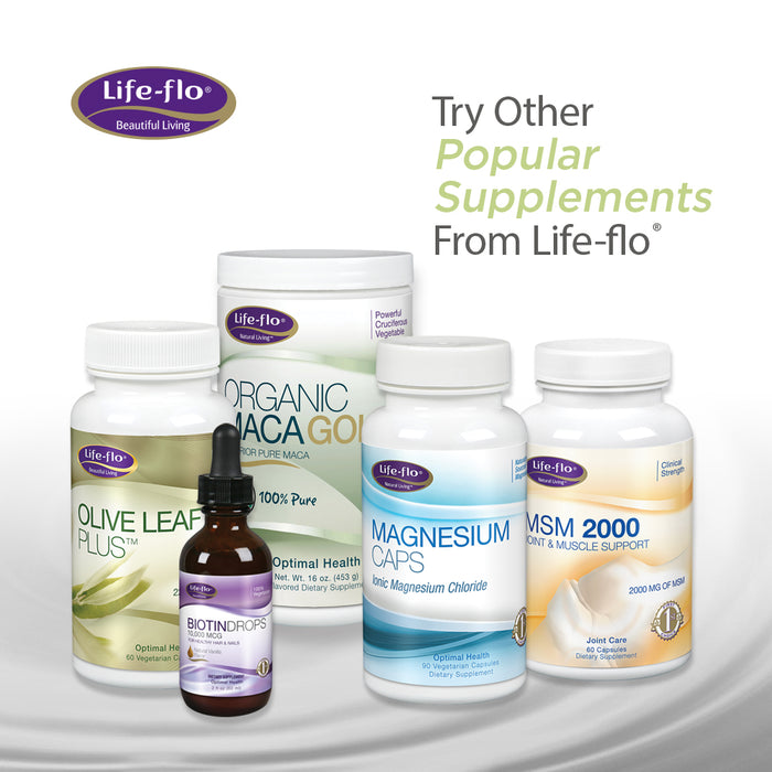 Life-Flo Hydrolyzed Bovine Collagen, Grass Fed | Supports Vibrant Skin & Hair, Bone & Joint Health | 12.7oz, 60 Serv.