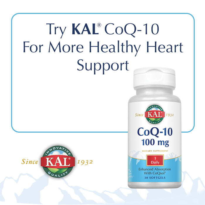 KAL Ultra Omega 3 6 9 1200mg, Fish Oil, Cold Pressed Borage Oil and Organic Flaxseed Oil, Heart Health and Joint Support Supplement, Molecularly Distilled, Solvent Free, 60-Day Guarantee