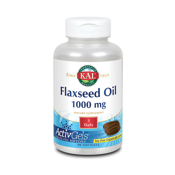 KAL Flaxseed Oil ActivGels 1000mg | 90ct