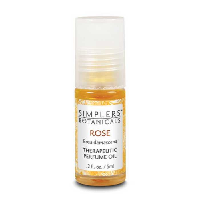 Simplers Botanicals Rose Perfume, Oil (Btl-Glass) | 5ml