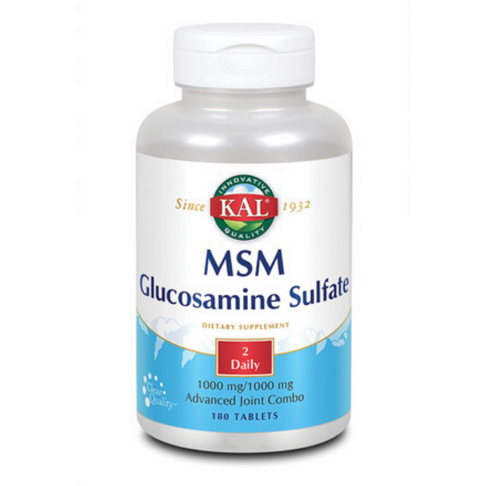 KAL MSM Glucosamine Sulfate | 180ct