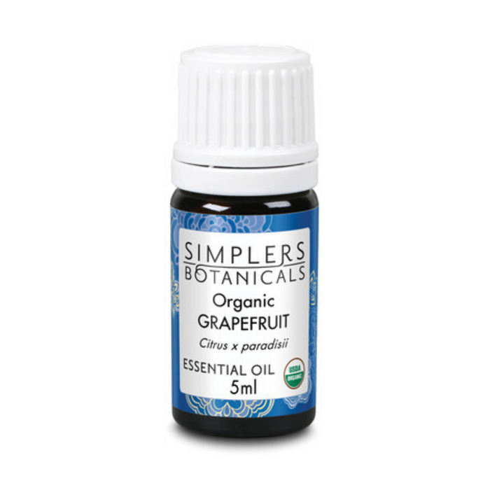 Simplers Botanicals Grapefruit Oil Organic (Btl-Glass) | 5ml