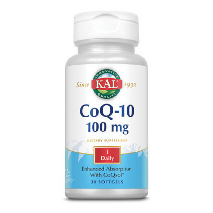 KAL CoQ-10 100mg | 30ct